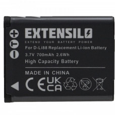 Bateria D-LI88 do Pentax Optio E71 / H90 / P70 / P80 / W90 / WS80, 700 mAh