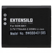 Bateria NP-BK1 do Sony CyberShot DSC-S750 / DSC-S950 / DSC-W370, 770 mAh