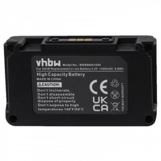 Bateria do Sony UWP-D21 / UWP-D22 / UWP-D25, 1500 mAh