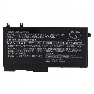 Bateria do Dell Latitude 5400 / 5410 / 5500 / 5510, 11,4 V, 3500 mAh