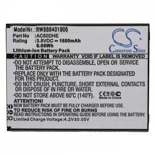 Bateria do Archos 50d Helium, 1600 mAh