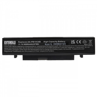 Bateria do Samsunga N230 / Q330 / X420, 6000 mAh