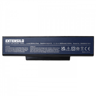 Bateria do Asusa A72 / K72 / N71 / N73, 9000 mAh