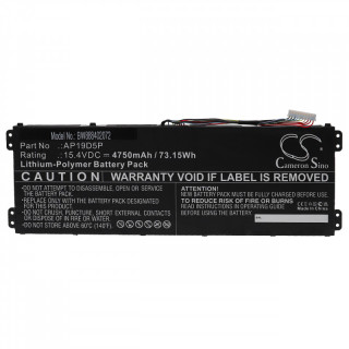 Bateria do Acer ConceptD 3 CN315 / ConceptD 3 Ezel CC315, 4750 mAh