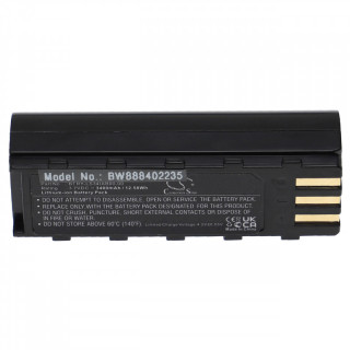 Bateria do Symbol LS3478 / DS3478 / XS3478, 3400 mAh