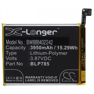 Bateria do OnePlus Nord, BLP785, 3950 mAh