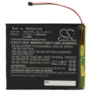 Bateria do PocketBook 615 / 626 / 632 / Touch Lux 3, 1450 mAh