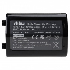 Bateria EN-EL18D do Nikona D6 / Z9, 2600 mAh
