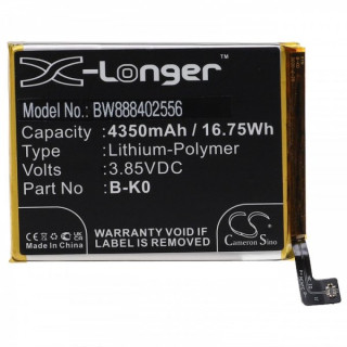 Bateria do Vivo iQOO Neo 855, B-K0, 4350 mAh