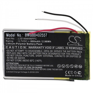 Bateria do Sony MDR-HW700DS, 800 mAh
