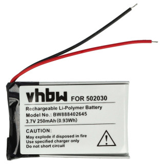 Bateria do Bosch Intuvia, 250 mAh Bateria do Bosch Intuvia, 250 mAh