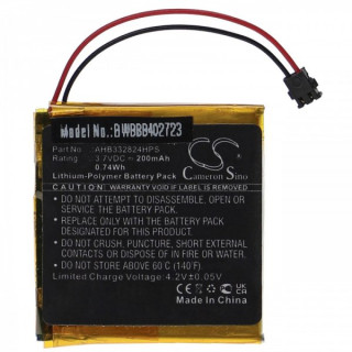 Bateria do TomTom Spark Cardio + Music, 200 mAh
