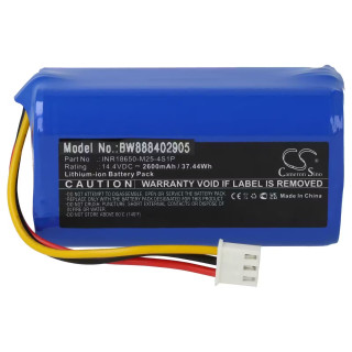 Bateria do Proscenic 800T / 820T / 830T, 2600 mAh