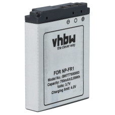 Bateria NP-FR1 do Sony Cybershot DSC-G1 / DSC-P200 / DSC-V3, 700 mAh