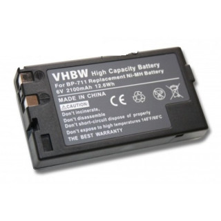 Bateria BP-711/ BP-714 / BP-722 / BP-726 / BP-729 do Canona Legria A-10 / UC-20 / ES-900, 2000 mAh