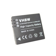 Bateria CGA-S008 do Panasonic Lumix DMC-FX30 / DMC-FS20 / DMC-FX500, 600 mAh
