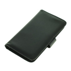Etui z klapką ze sztucznej skóry do Sony Xperia Z3+ w kolorze czarnym