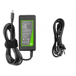 Ładowarka do laptopów HP / Toshiba / Acer / Asus / Lenovo / Dell, 45W / 20V / 2,25A / złącze USB-C