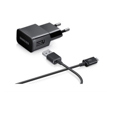 Ładowarka do telefonów Samsung ETA-U90EBE z kablem MicroUSB, oryginalna, czarna, 2A