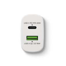 Ładowarka / adapter USB-A / USB-C, 25 W