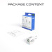 Ładowarka / adapter USB-A / USB-C, GaN, PD, 45W