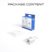 Ładowarka/adapter USB-A/USB-C, GaN, PD, 20 W