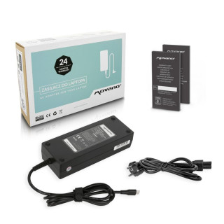 Ładowarka do laptopów HP / Toshiba / Acer / Asus / Lenovo / Dell, 130W / 20V / 6,5A / złącze USB-C Ładowarka do laptopów HP / Toshiba / Acer / Asus / Lenovo / Dell, 130W / 20V / 6,5A / złącze USB-C