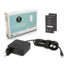 Ładowarka do laptopów HP / Toshiba / Acer / Asus / Lenovo / Dell, 65W / 20V / 3,25A / złącze USB-C Ładowarka do laptopów HP / Toshiba / Acer / Asus / Lenovo / Dell, 65W / 20V / 3,25A / złącze USB-C
