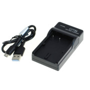 Ładowarka do akumulatorów Canon BP-508 / BP-511 / BP-511A / BP-512 / BP-514, MicroUSB Ładowarka do akumulatorów Canon BP-508 / BP-511 / BP-511A / BP-512 / BP-514, MicroUSB
