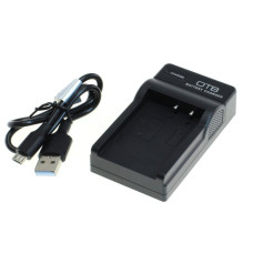 Ładowarka do akumulatorów Fuji NP-50 / Kodak KLIC-7004 / Pentax D-Li68 / D-Li122, MicroUSB