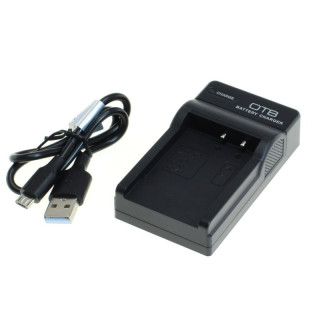 Ładowarka do akumulatorów Fuji NP-50 / Kodak KLIC-7004 / Pentax D-Li68 / D-Li122, MicroUSB