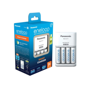 Ładowarka do akumulatorów NiMH Panasonic BQ-CC17 i 4 akumulatorów Eneloop AA