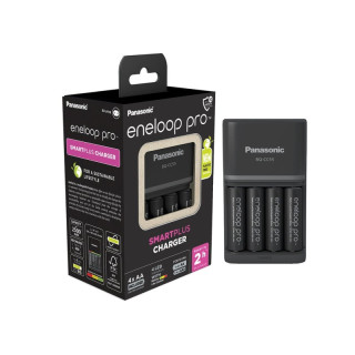 Ładowarka Panasonic BQ-CC55E NiMH i 4 akumulatory Eneloop Pro AA