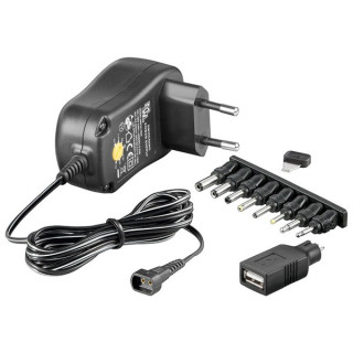 Ładowarka uniwersalna, 12W / 3V-12V