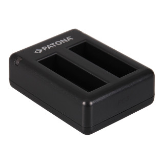 Ładowarka GoPro Hero 4, AHDBT-401, podwójna, MicroUSB