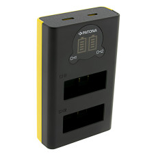 Ładowarka GoPro Hero 13, MicroUSB, Dual