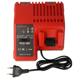 Ładowarka akumulatorów Milwaukee, Li-Ion, 14,4 V - 18 V