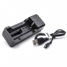 Ładowarka do akumulatorów Li-Ion 18500 / 18650 / 14500 / 18350, MicroUSB