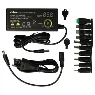 Ładowarka do laptopa, uniwersalna, 60W / 5V-24V