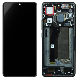 Szkło i ekran LCD do Xiaomi 14T Pro, oryginalny (OEM), czarny