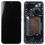 Szkło i ekran LCD do Xiaomi 15, oryginalny (OEM), czarny