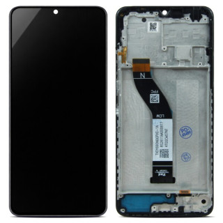 Szkło i ekran LCD do Xiaomi Redmi 14C / Poco C75, oryginalny (OEM), czarny
