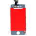 Szkło i ekran LCD do Apple iPhone 4, białe