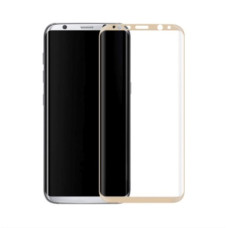 Ochronnik ekranu ze szkła hartowanego do Samsunga Galaxy S8, Full Cover 3D, złoty