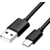Kabel do transmisji danych Samsung EP-DW700CBE z USB-A na USB-C, czarny, 1,5 m