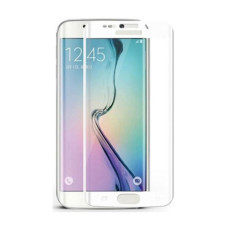 Hartowane szkło ochronne na Samsunga Galaxy S6 Edge Plus, Full Cover 3D, Białe