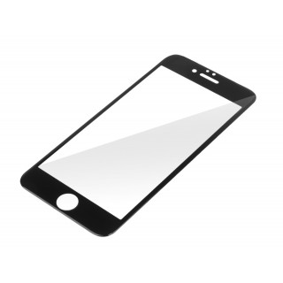 Hartowane szkło ochronne na iPhone 6 / 6S, Full Cover 3D, czarne