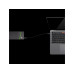 Kabel do transmisji danych z USB-C 2.0 na USB-C 2.0, zasilanie, 60 W, 0,3 m