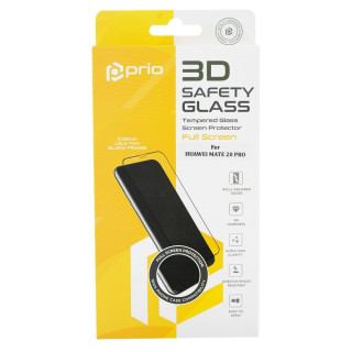 Hartowane szkło ochronne na Huawei Mate 20 Pro, Full Cover 3D, czarne