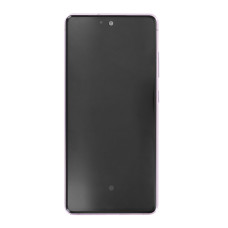 Szkło i ekran LCD do Samsunga Galaxy S20 FE / S20 Lite / SM-G780, oryginalny, fioletowe
